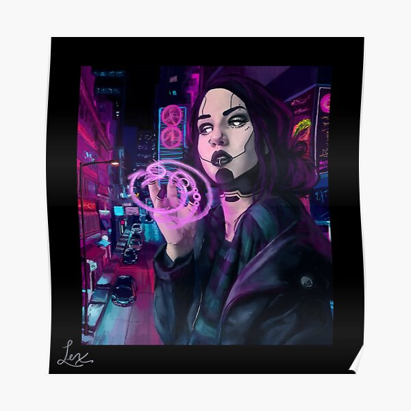 bruja cibernética Póster