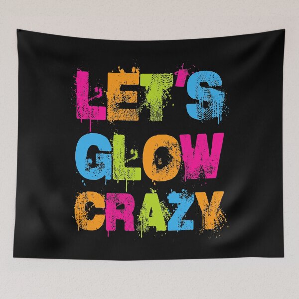 Item preview, Let's Glow Crazy Outfit - Retro Colorful Party designed and sold by flimsyarmament9.