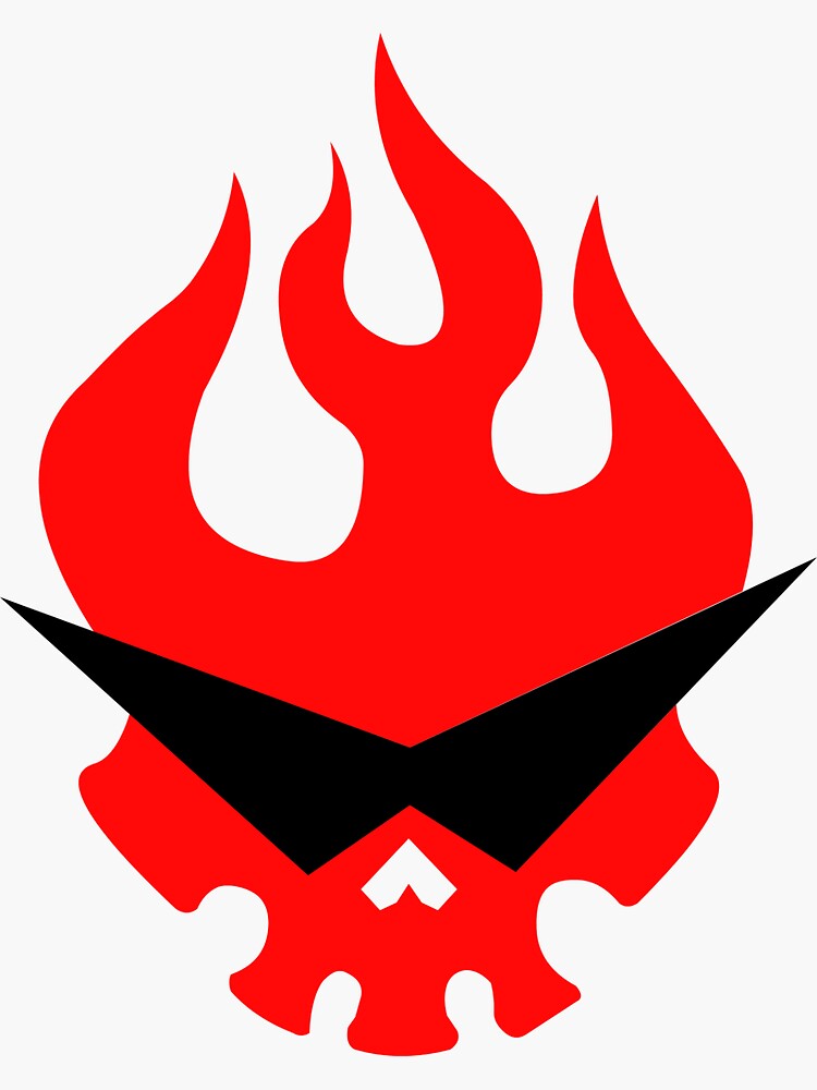 Tengen Toppa Gurren Lagann Logo Japanese Vinyl Decal