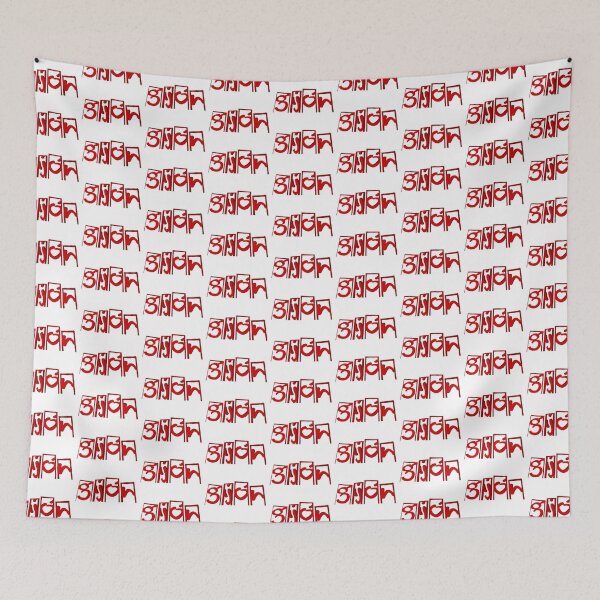 Item preview, Gijón red letras designed and sold by Holly Krill.
