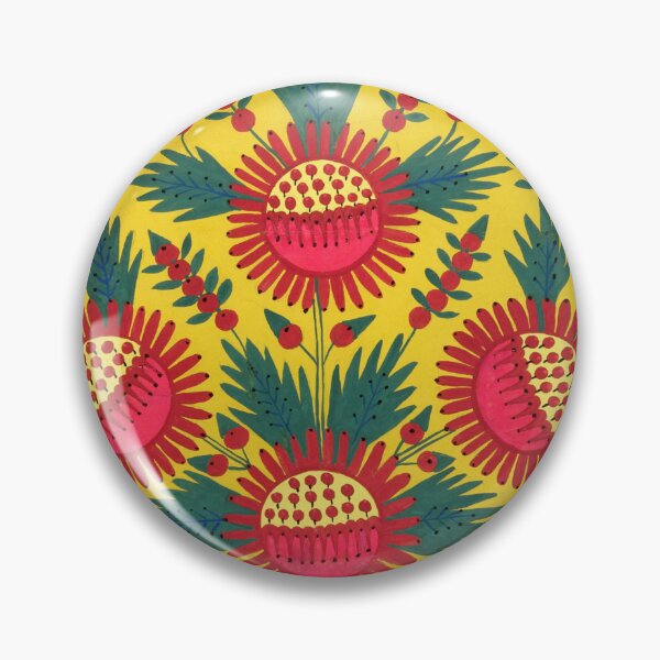 Item preview, Maria Prymachenko Flowers in a Pot and Parrots designed and sold by CafeRacer044.