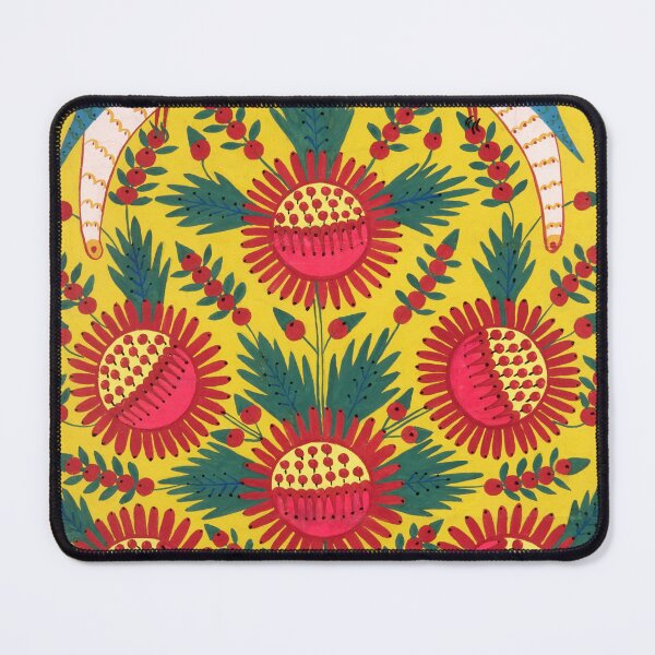 Item preview, Maria Prymachenko Flowers in a Pot and Parrots designed and sold by CafeRacer044.
