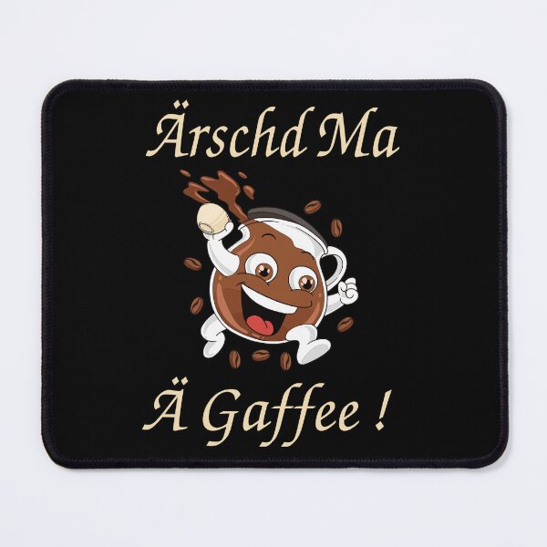 Item preview, Saxon dialect coffee saying designed and sold by kammoe.