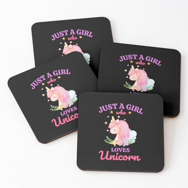 Item preview, Just a Girl Who Loves Unicorn – Unicorns Lovers  designed and sold by LEGACY10.