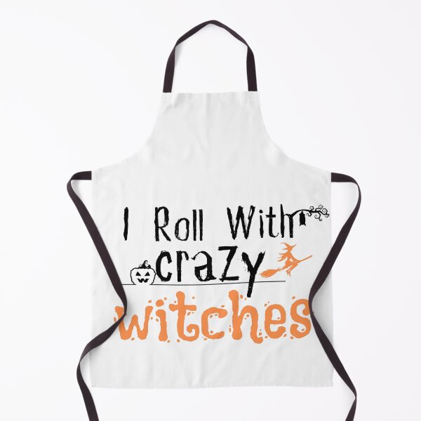 Item preview, I Roll With Crazy Witches Shirt/ Funny Witch/ Adult Halloween/ Halloween designed and sold by Alexa5454.