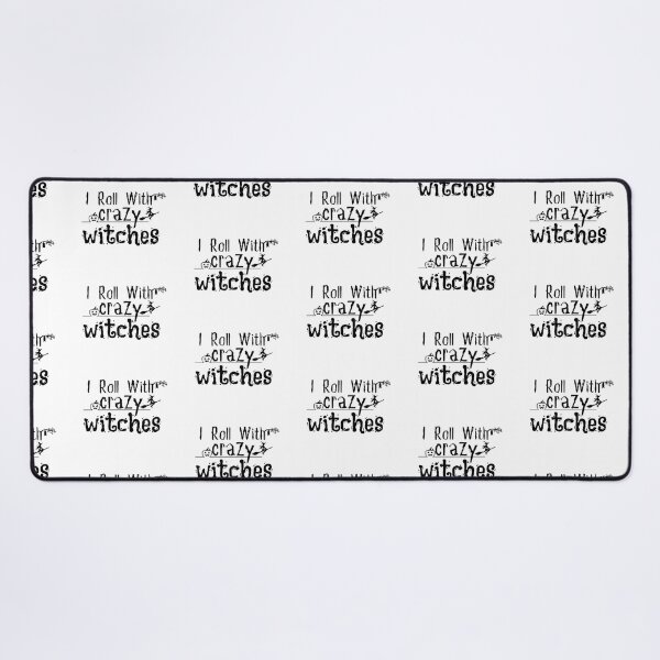 Item preview, I Roll With Crazy Witches Shirt/ Funny Witch/ Adult Halloween/ Halloween designed and sold by Alexa5454.