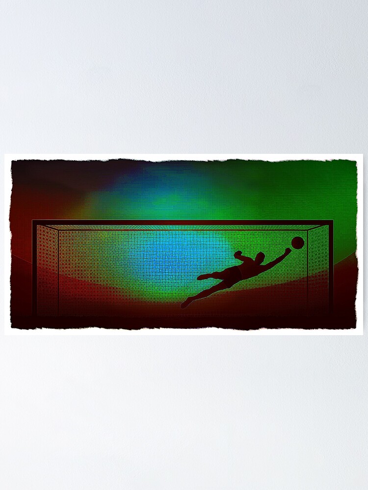 "Soccer Goalie Score 2" Poster for Sale by coffeecountyjim Redbubble