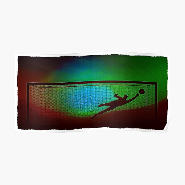 "Soccer Goalie Score 2" Poster for Sale by coffeecountyjim Redbubble