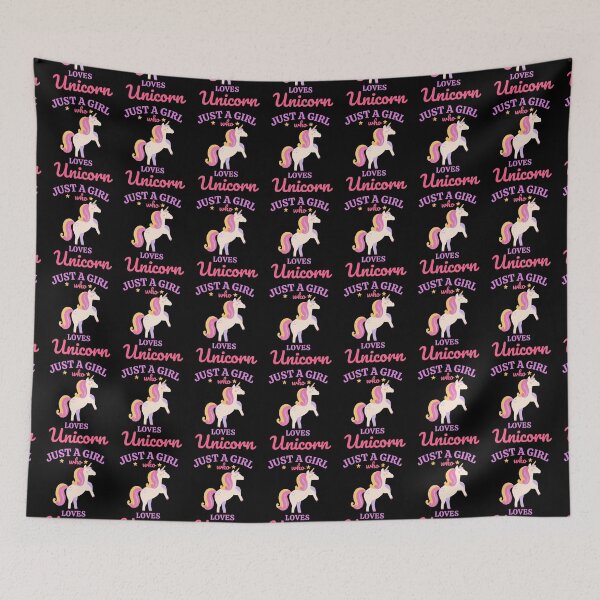 Item preview, Just a Girl Who Loves Unicorn – Unicorns Lovers  designed and sold by LEGACY10.