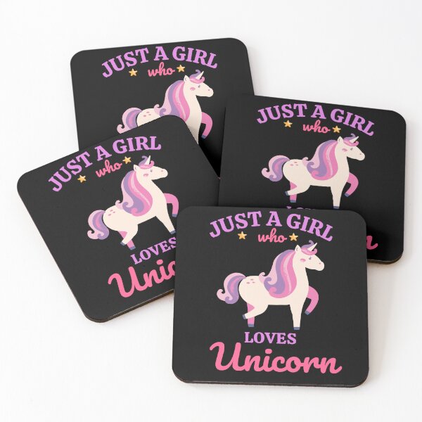 Item preview, Just a Girl Who Loves Unicorn – Unicorns Lovers  designed and sold by LEGACY10.