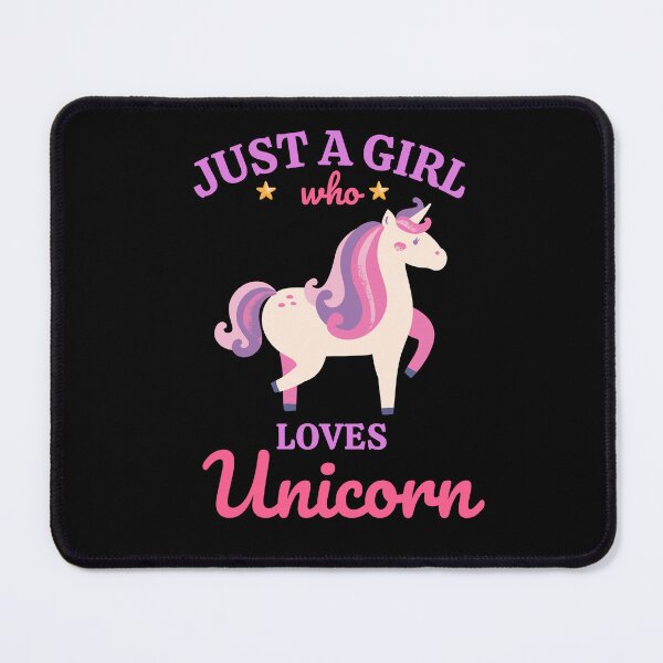 Item preview, Just a Girl Who Loves Unicorn – Unicorns Lovers designed and sold by LEGACY10.