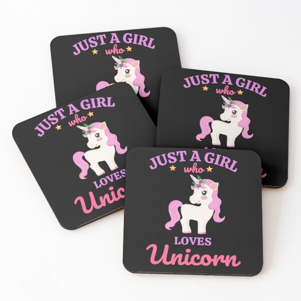 Item preview, Just a Girl Who Loves Unicorn – Unicorns Lovers  designed and sold by LEGACY10.