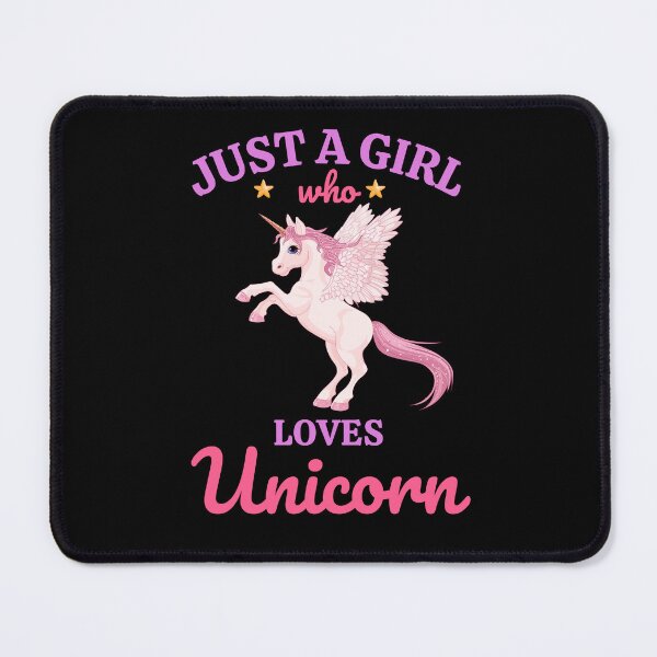 Item preview, Just a Girl Who Loves Unicorn – Unicorns Lovers  designed and sold by LEGACY10.