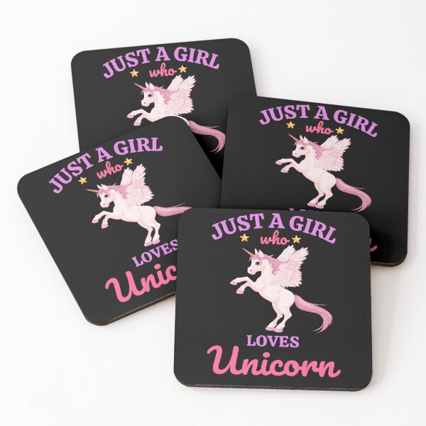 Item preview, Just a Girl Who Loves Unicorn – Unicorns Lovers  designed and sold by LEGACY10.