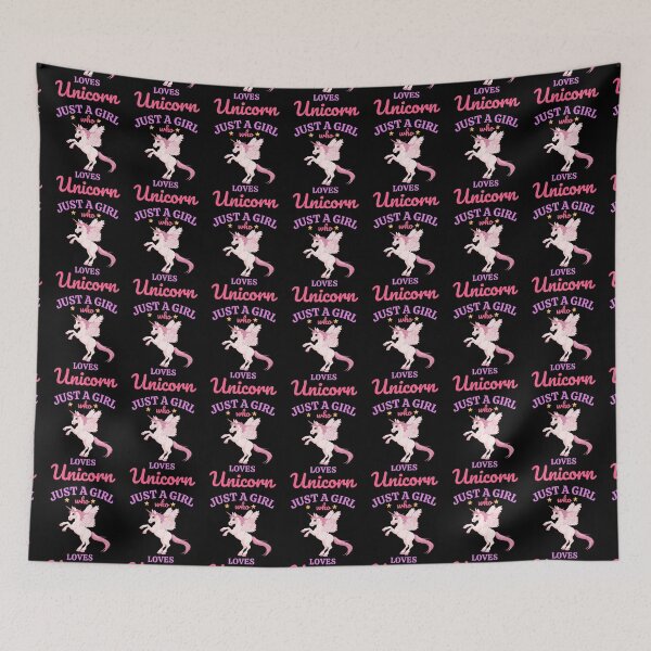 Item preview, Just a Girl Who Loves Unicorn – Unicorns Lovers  designed and sold by LEGACY10.