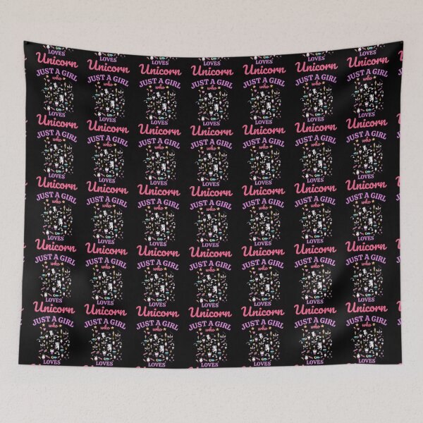 Item preview, Just a Girl Who Loves Unicorn – Unicorns Lovers  designed and sold by LEGACY10.