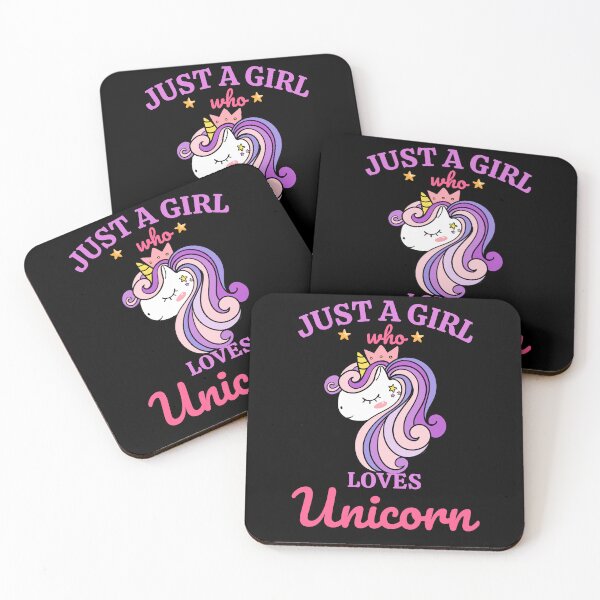 Item preview, Just a Girl Who Loves Unicorn – Unicorns Lovers  designed and sold by LEGACY10.