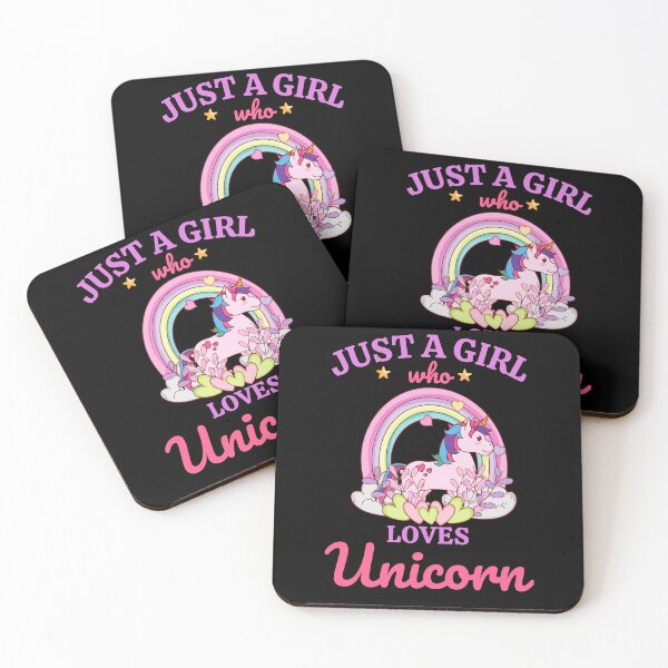 Item preview, Just a Girl Who Loves Unicorn – Unicorns Lovers  designed and sold by LEGACY10.