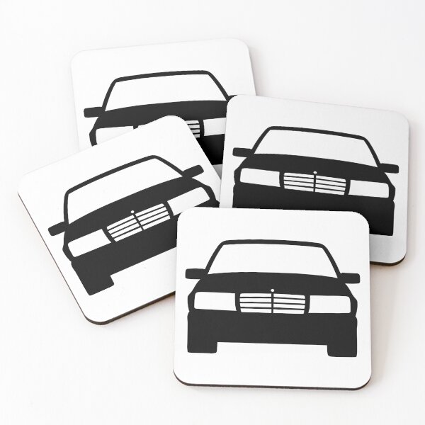 Item preview, Mercedes W124 black silhouette designed and sold by EdimDesign.