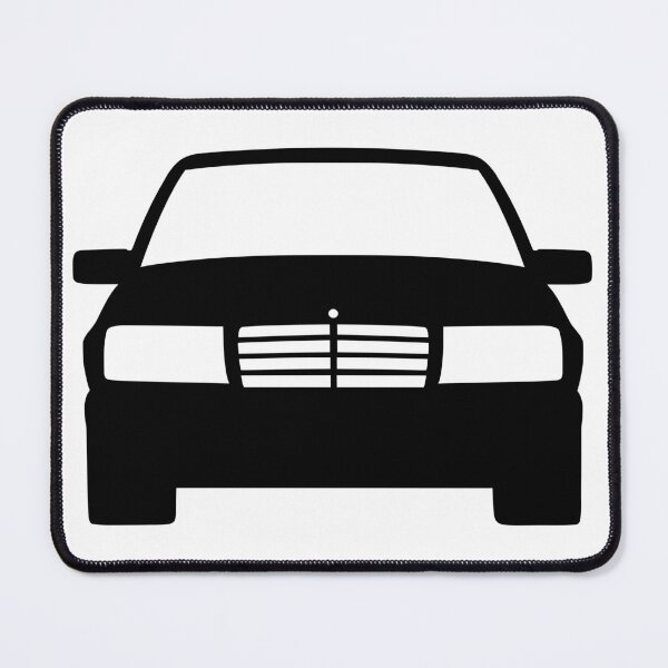 Item preview, Mercedes W124 black silhouette designed and sold by EdimDesign.