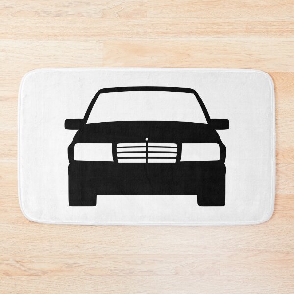 Item preview, Mercedes W124 black silhouette designed and sold by EdimDesign.