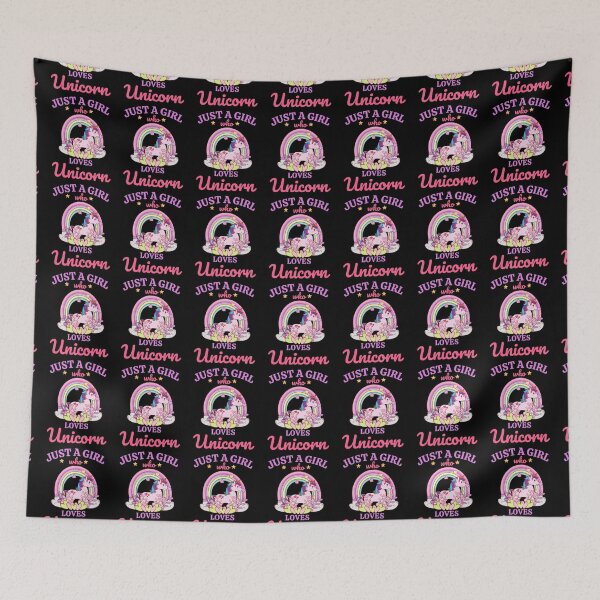 Item preview, Just a Girl Who Loves Unicorn – Unicorns Lovers  designed and sold by LEGACY10.