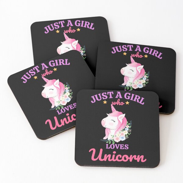 Item preview, Just a Girl Who Loves Unicorn – Unicorns Lovers  designed and sold by LEGACY10.