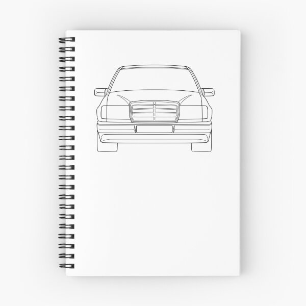 Item preview, Mercedes W124 black lines designed and sold by EdimDesign.