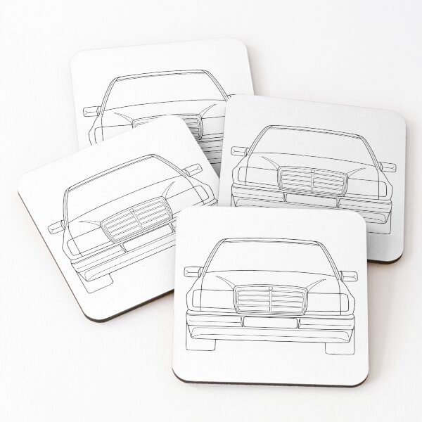 Item preview, Mercedes W124 black lines designed and sold by EdimDesign.