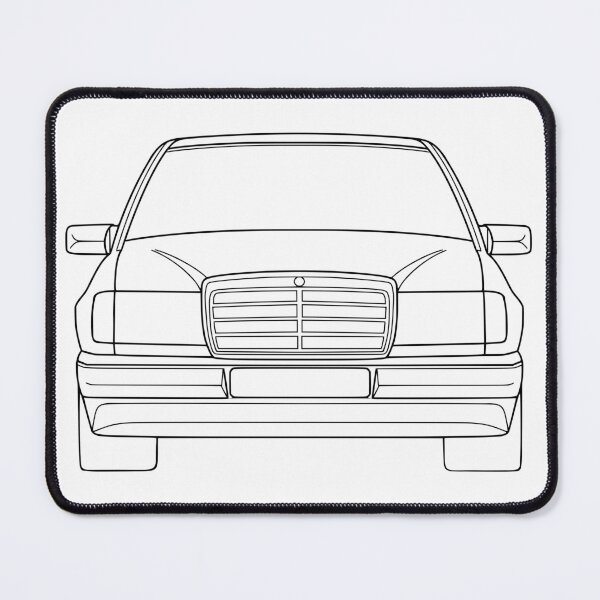 Item preview, Mercedes W124 black lines designed and sold by EdimDesign.