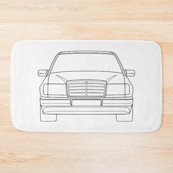 Item preview, Mercedes W124 black lines designed and sold by EdimDesign.