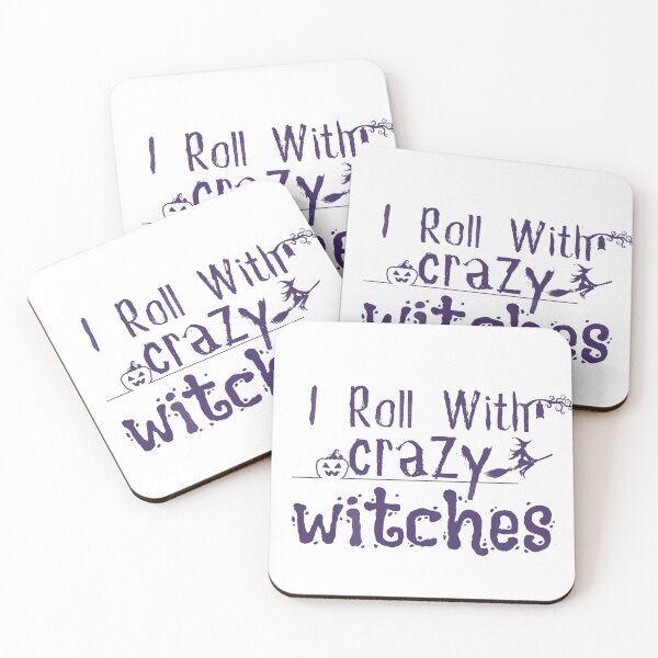 Item preview,  I Roll With Crazy Witches Shirt/ Funny Witch/ Adult Halloween/ Halloween designed and sold by Alexa5454.