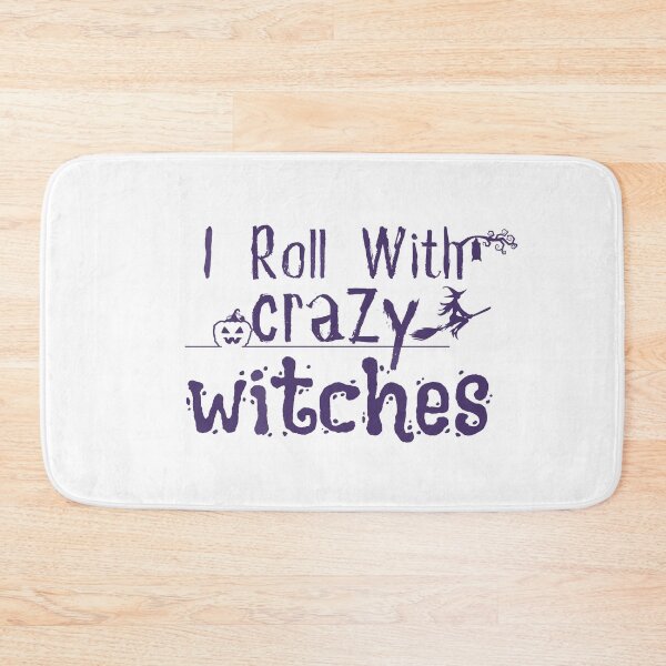 Item preview,  I Roll With Crazy Witches Shirt/ Funny Witch/ Adult Halloween/ Halloween designed and sold by Alexa5454.