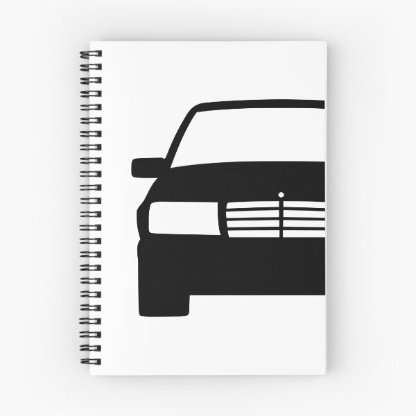 Item preview, Mercedes W124 black silhouette designed and sold by EdimDesign.