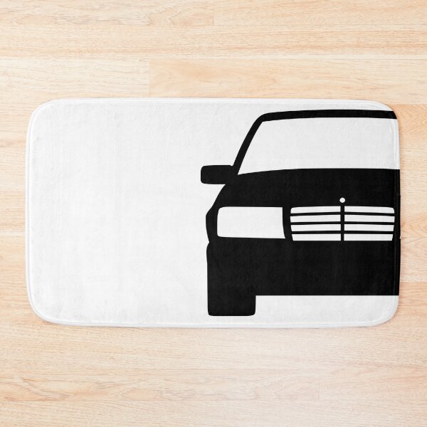 Item preview, Mercedes W124 black silhouette designed and sold by EdimDesign.