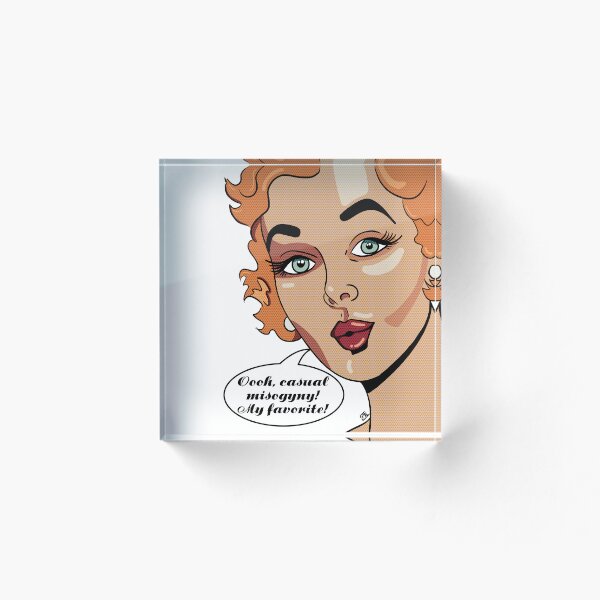 Item preview, Feminist Pop Art, Casual Misogyny designed and sold by VitaArtistica.