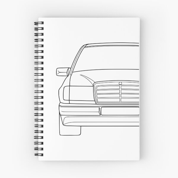 Item preview, Mercedes W124 black lines designed and sold by EdimDesign.