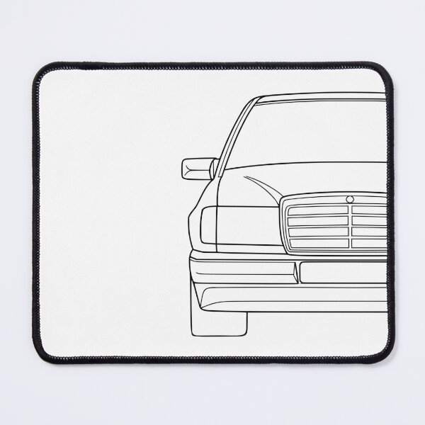 Item preview, Mercedes W124 black lines designed and sold by EdimDesign.