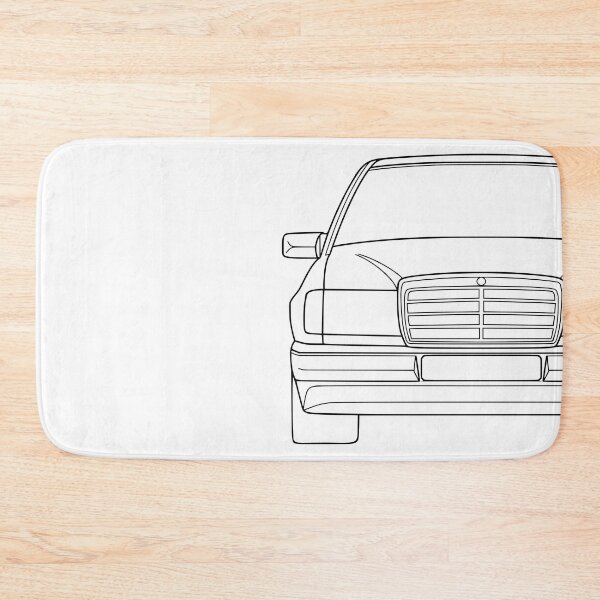 Item preview, Mercedes W124 black lines designed and sold by EdimDesign.