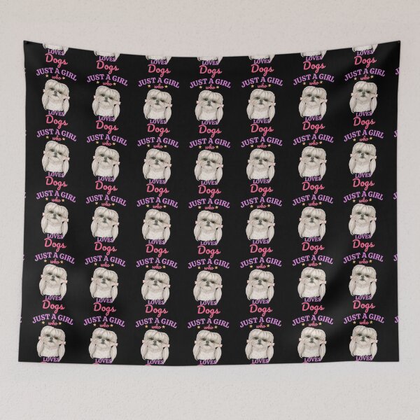 Item preview, Just a Girl Who Loves Dog – Dogs Lovers  designed and sold by LEGACY10.