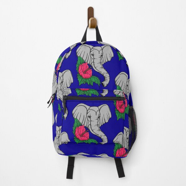 Item preview, Lucky Elephant, with Puerto Rico Maga Flower designed and sold by VeronicaGArt.