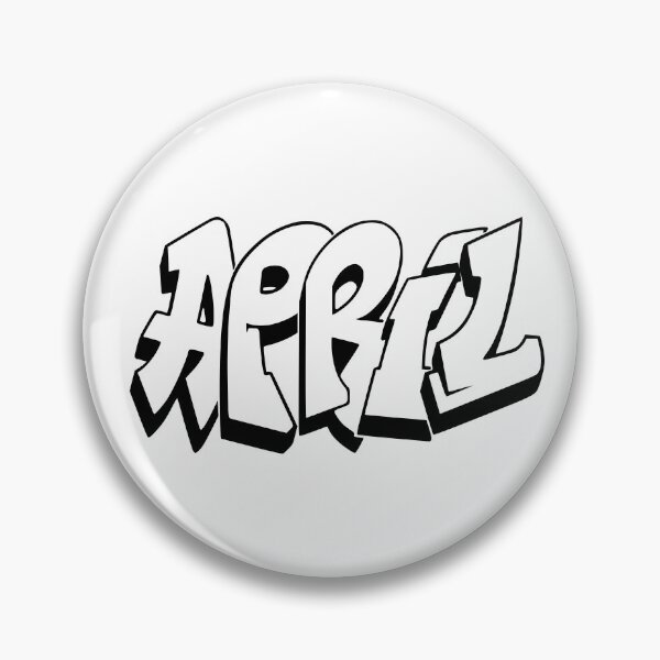 Item preview, April - Graffiti Name Design designed and sold by NameThatShirt.