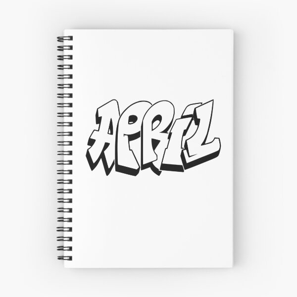 Item preview, April - Graffiti Name Design designed and sold by NameThatShirt.