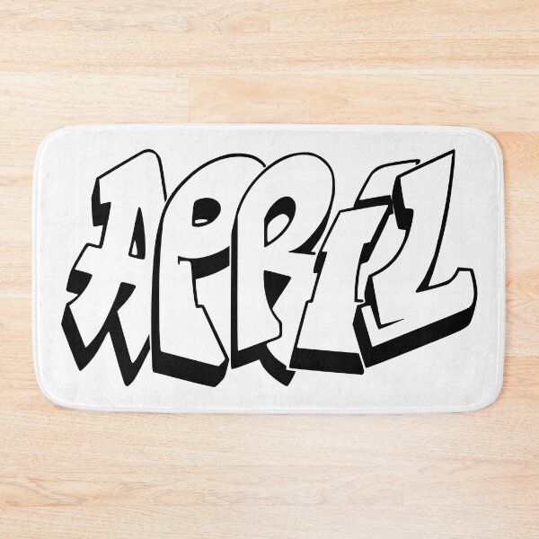 Item preview, April - Graffiti Name Design designed and sold by NameThatShirt.