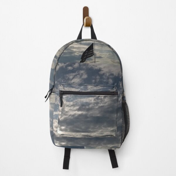 Item preview, Cloudy day blowing the usa flag designed and sold by Artistkhg.
