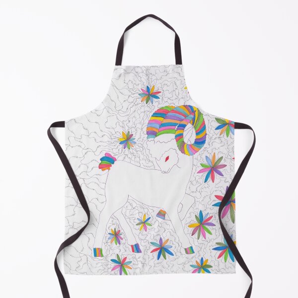 Item preview, multicolored ibex designed and sold by NINIPO.