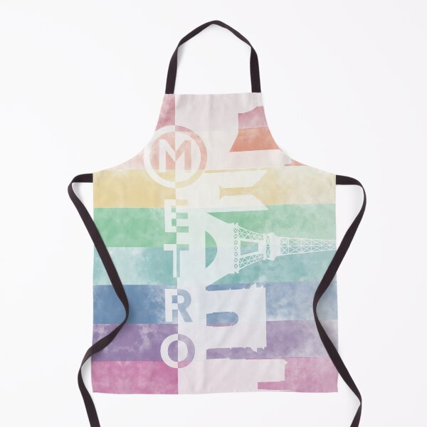 Item preview, Metro Paris Rainbow LGBT Pride Negative Silhouette Eiffel Tower Arc de Triomphe Notre Dame designed and sold by MunsyArt.