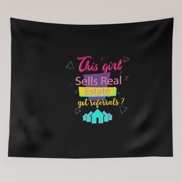Item preview,  This Girl Sells Real Estate Got Referrals?  designed and sold by SOUFIANE1991.