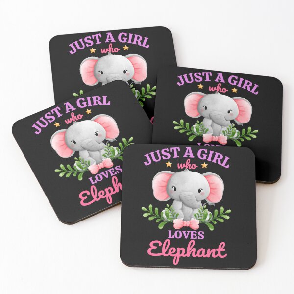Item preview, Just a Girl Who Loves Elephant – Elephants Lovers  designed and sold by LEGACY10.