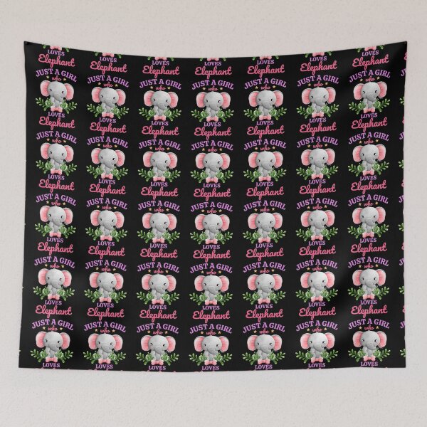 Item preview, Just a Girl Who Loves Elephant – Elephants Lovers  designed and sold by LEGACY10.